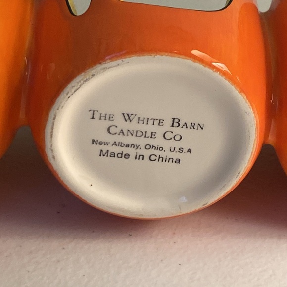 The White Barn Candle Co Pumpkin Jack O Lanterns Boo Votive Candle Holder - Picture 5 of 11